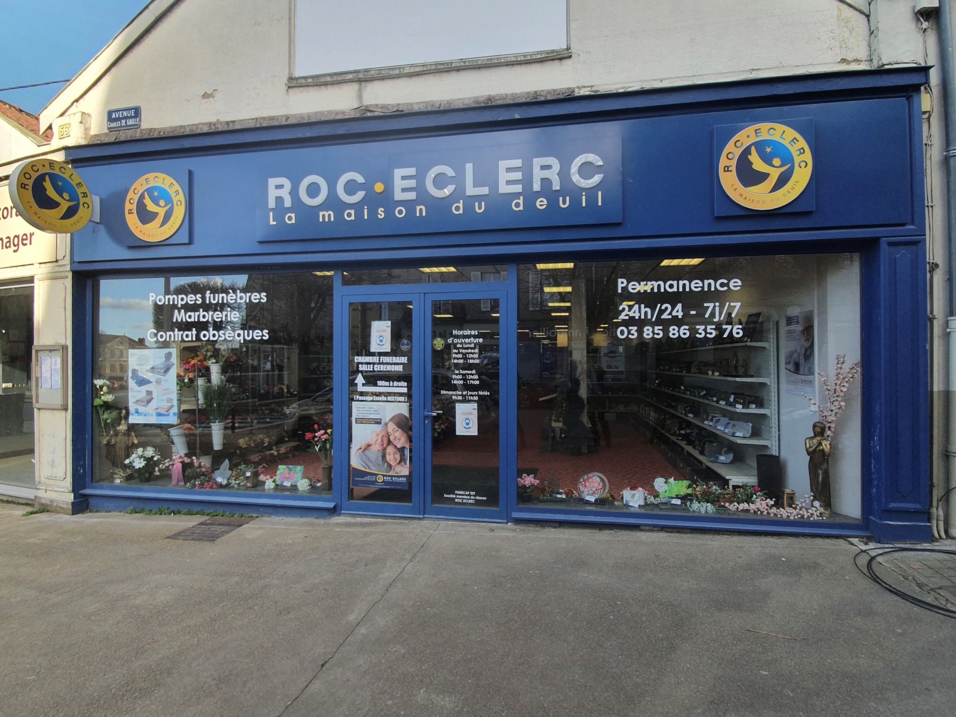 Agence de pompes funèbres Roc Eclerc à Autun