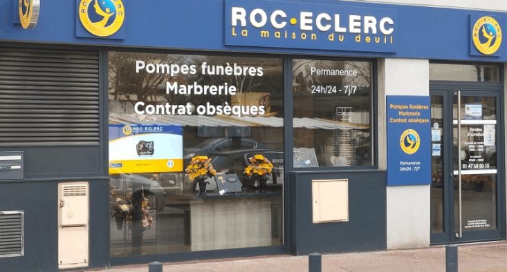 Agence de pompes funèbres ROC ECLERC à Courbevoie - Marceau