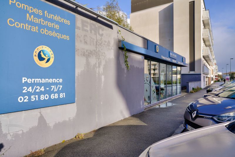 Agence de pompes funèbres Roc Eclerc à Nantes - Romanet