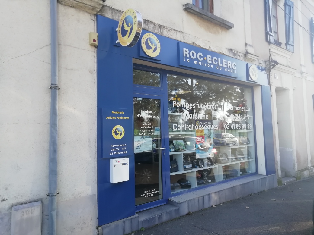 Agence de pompes funèbres ROC ECLERC à Angers Ouest