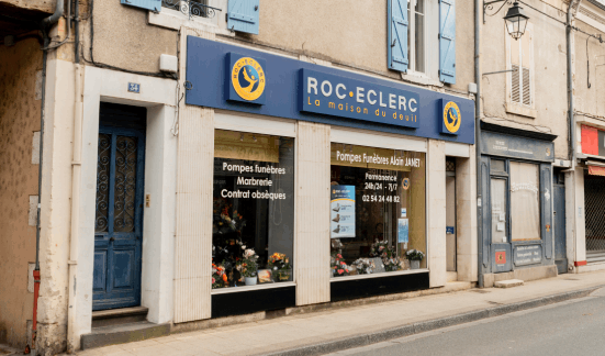 Agence de pompes funèbres ROC ECLERC à Argenton-sur-Creuse