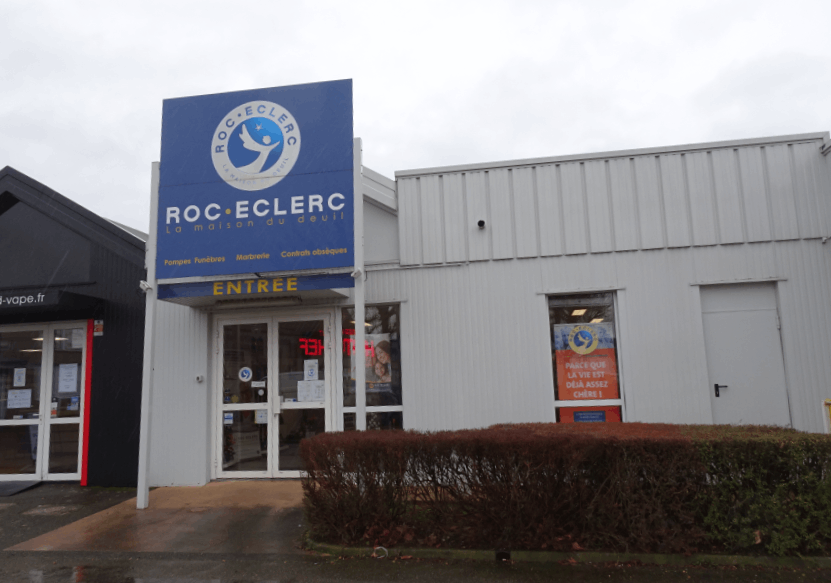 Agence de pompes funèbres ROC ECLERC à Barjouville