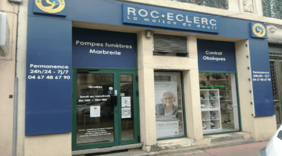 Agence de pompes funèbres ROC ECLERC à Béziers