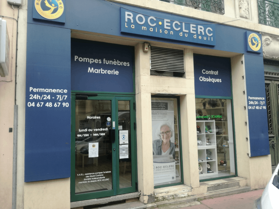 Agence de pompes funèbres ROC ECLERC à Béziers