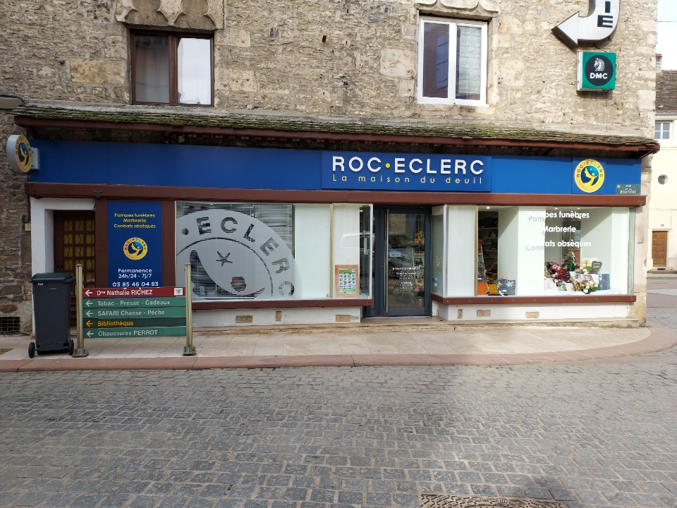 Agence de pompes funèbres ROC ECLERC à Chagny