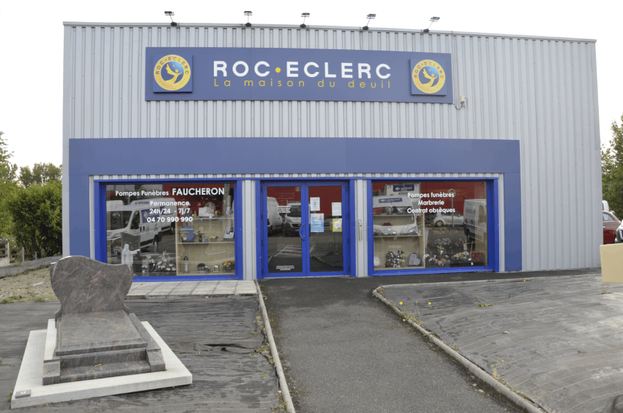 Agence de pompes funèbres ROC ECLERC à Cusset