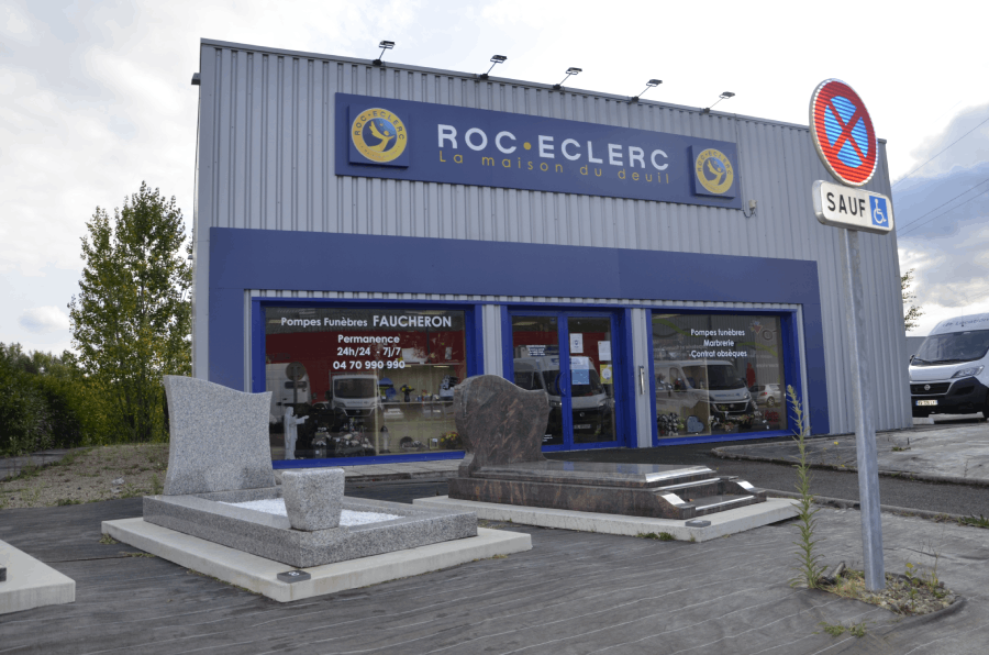 Agence de pompes funèbres ROC ECLERC à Cusset