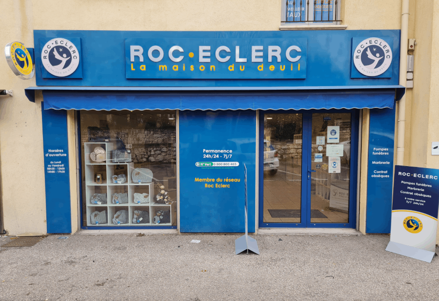 Agence de pompes funèbres ROC ECLERC à Grasse
