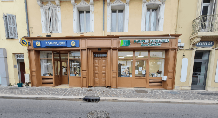 Agence de pompes funèbres Roc Eclerc à Hyères