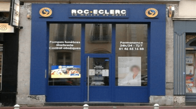 Agence de pompes funèbres Roc Eclerc à Montrouge