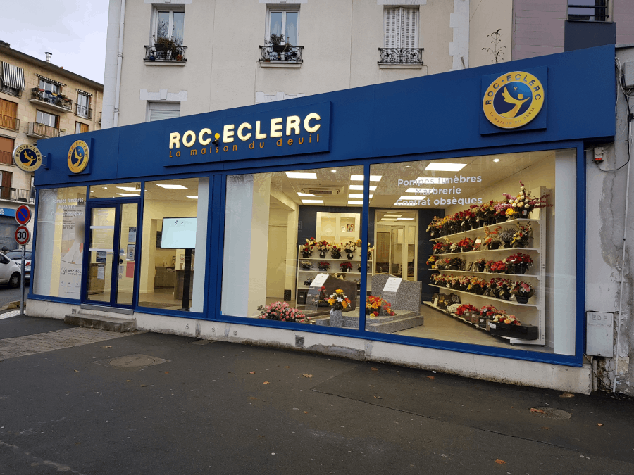 Agence de pompes funèbres ROC ECLERC à Nanterre