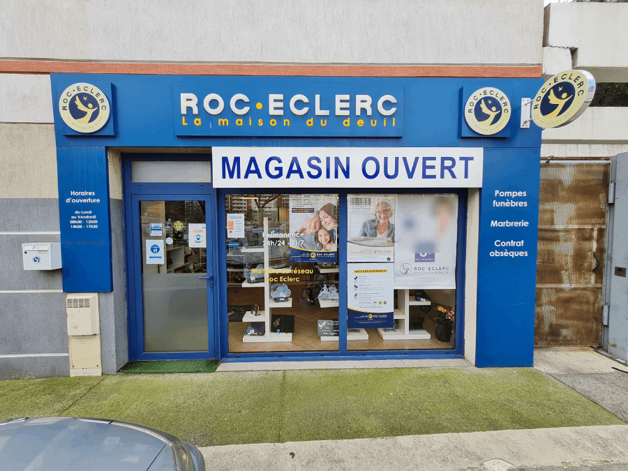Agence de pompes funèbres ROC ECLERC à Nice - Maccario
