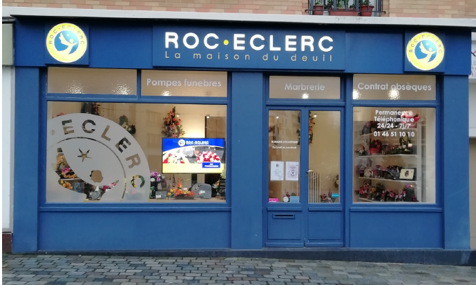Agence de pompes funèbres ROC ECLERC à Paris 16