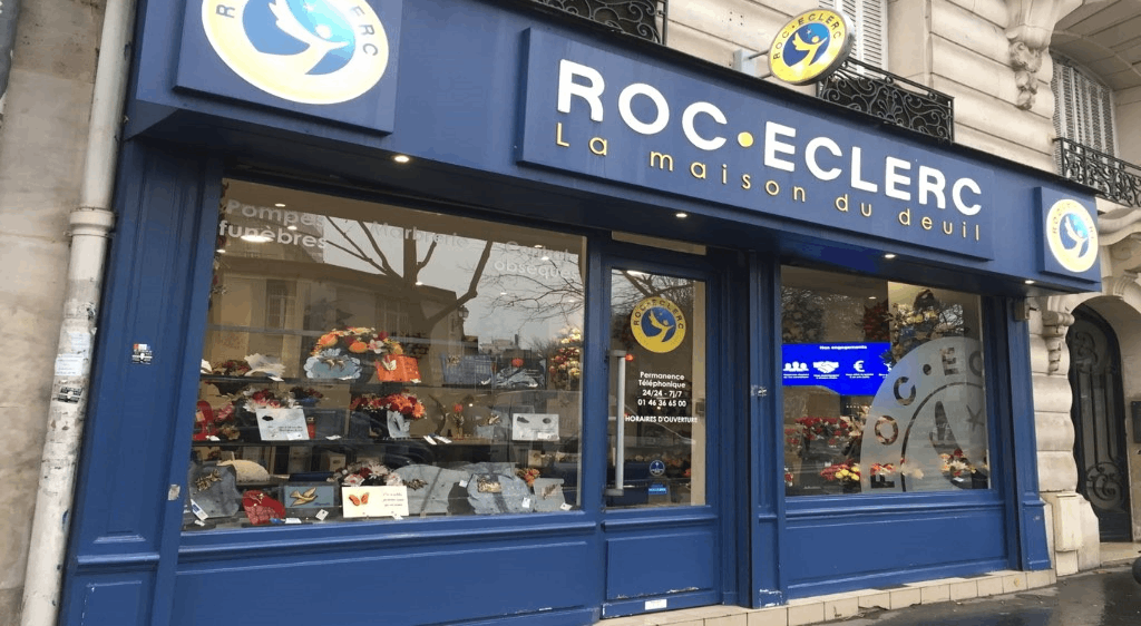Agence de pompes funèbres ROC ECLERC à Paris 20