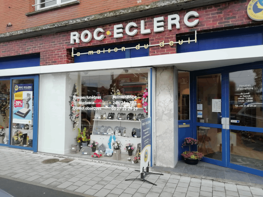 Agence de pompes funèbres ROC ECLERC à Valenciennes