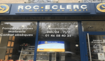 Agence de pompes funèbres Roc Eclerc à Villejuif
