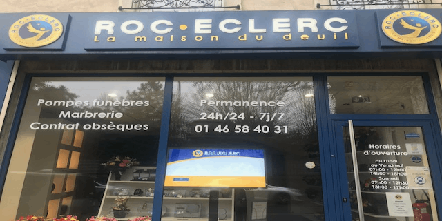 Agence de pompes funèbres Roc Eclerc à Villejuif