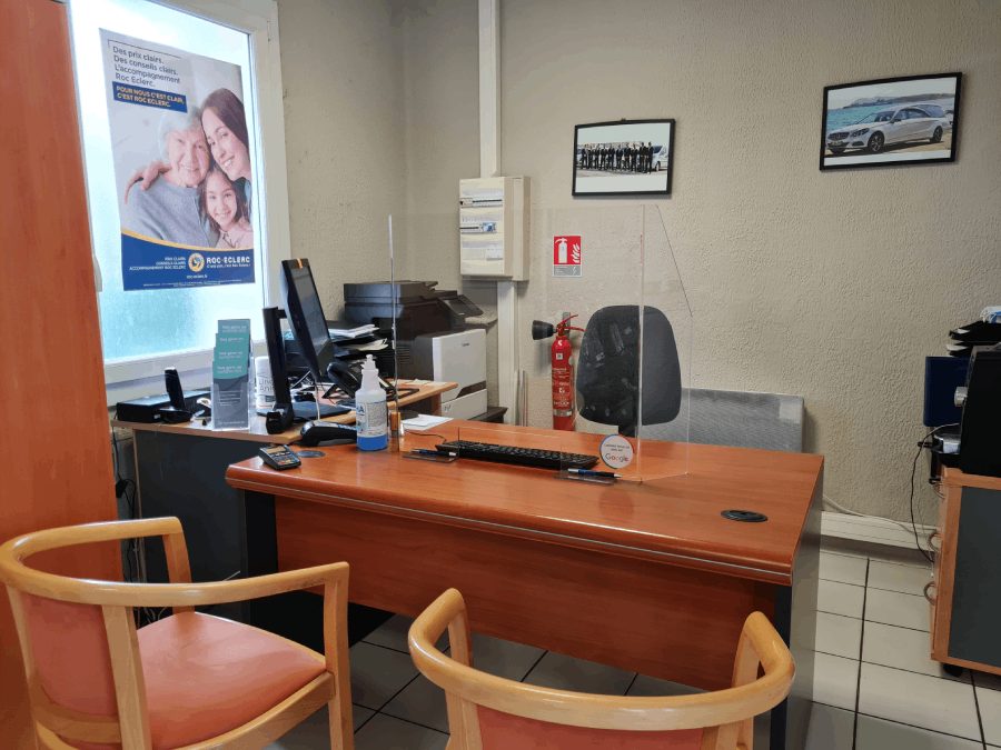 Bureau agence de pompes funèbres ROC ECLERC à Toulon - Briand