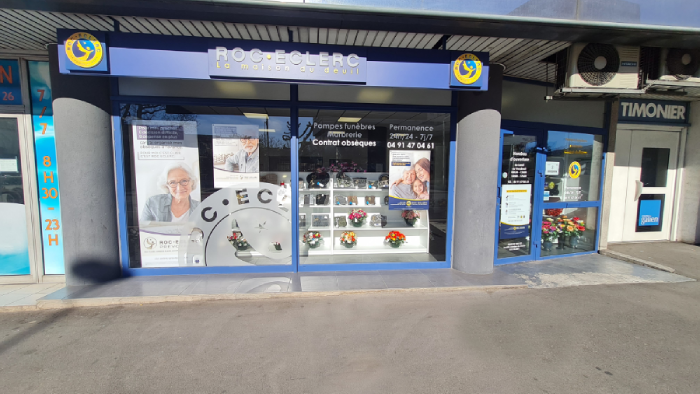 Agence de pompes funèbres ROC ECLERC à Marseille - Saint-Pierre