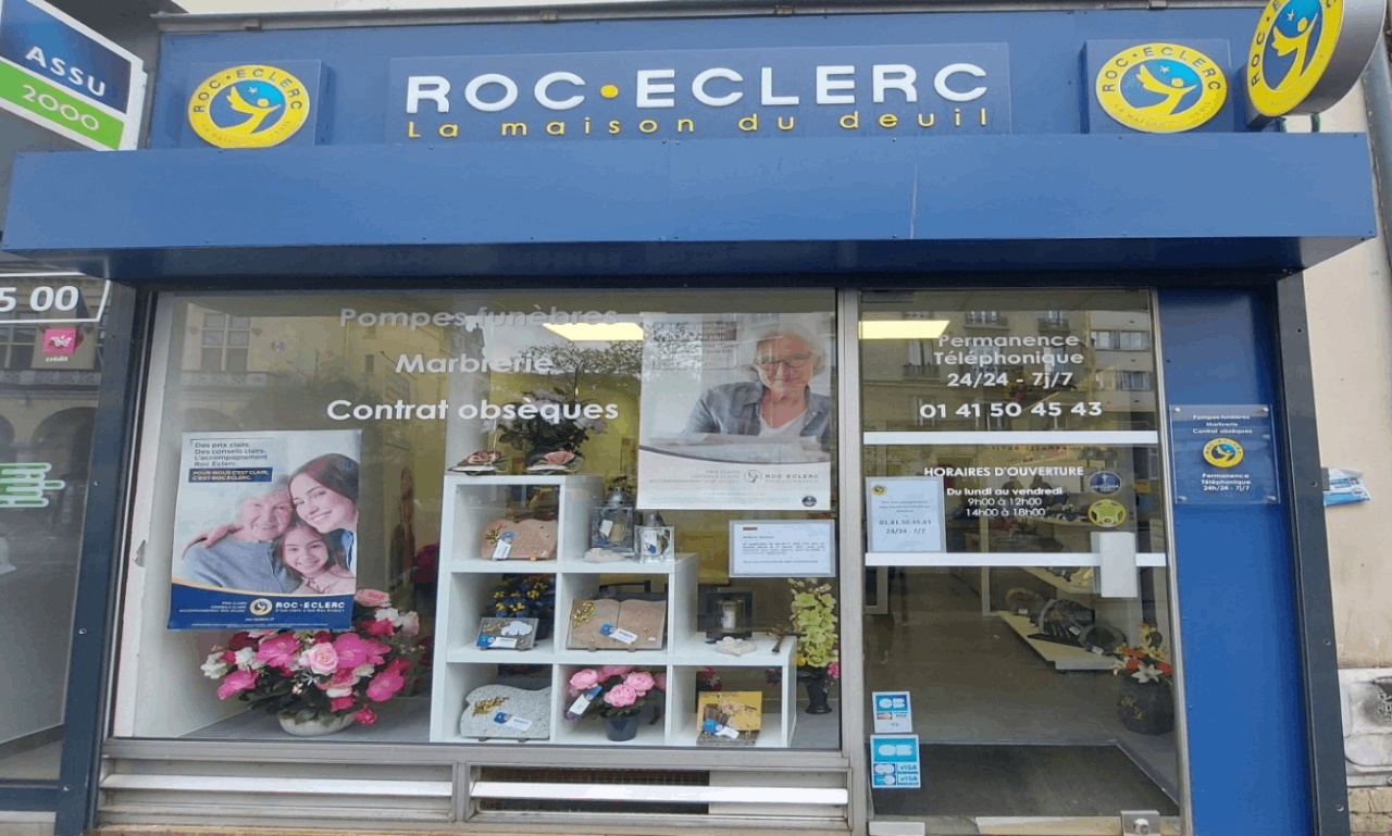 Agence de pompes funèbres ROC ECLERC à Les Lilas