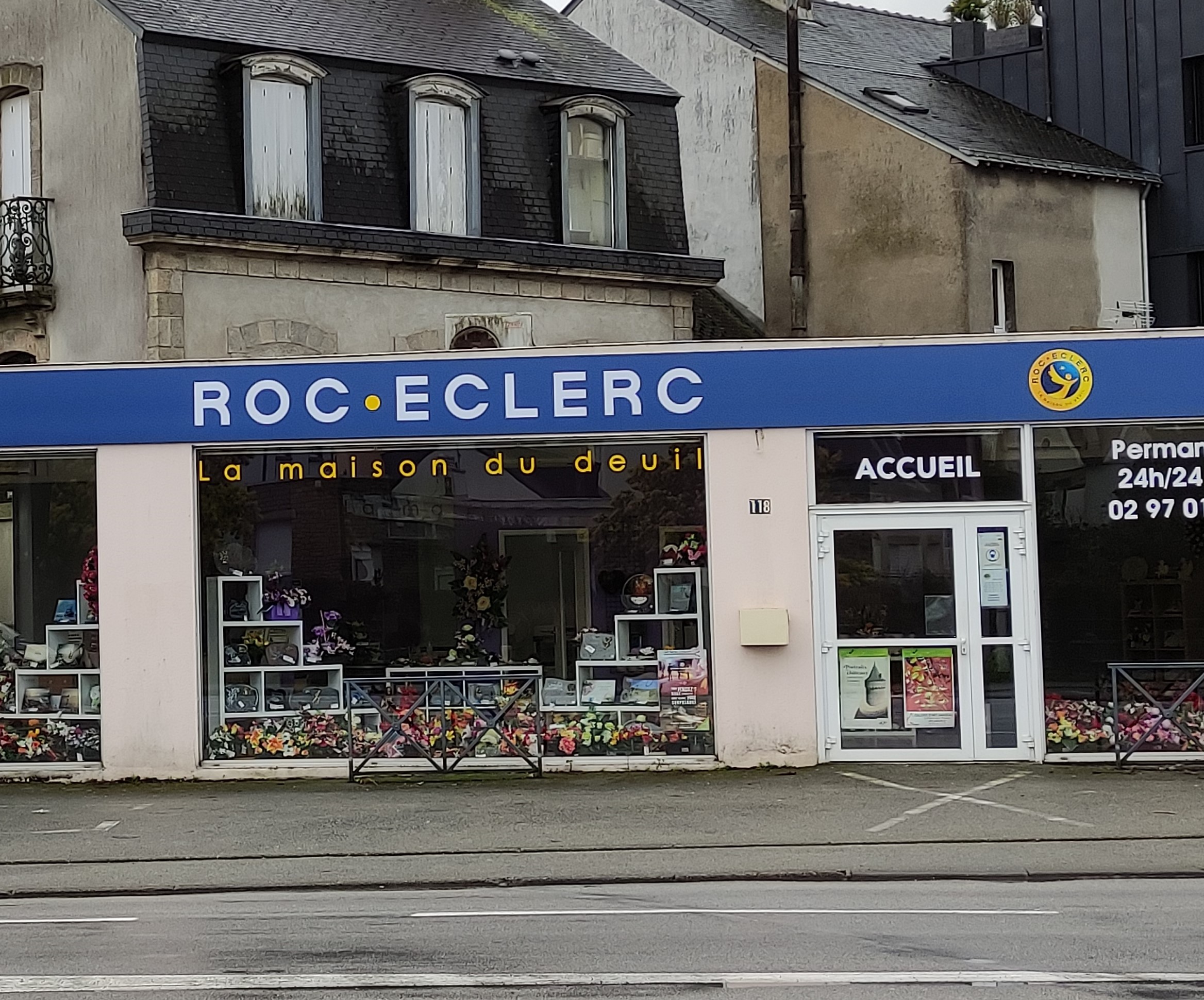 Agence de pompes funèbres Roc Eclerc à Vannes - Centre