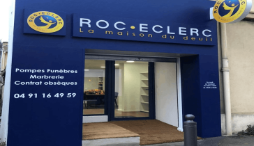 Agence de pompes funèbres Roc Eclerc à Marseille - Sainte-Marguerite