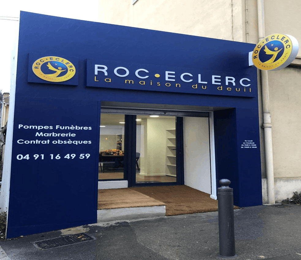 Agence de pompes funèbres ROC ECLERC à Marseille - Sainte-Marguerite