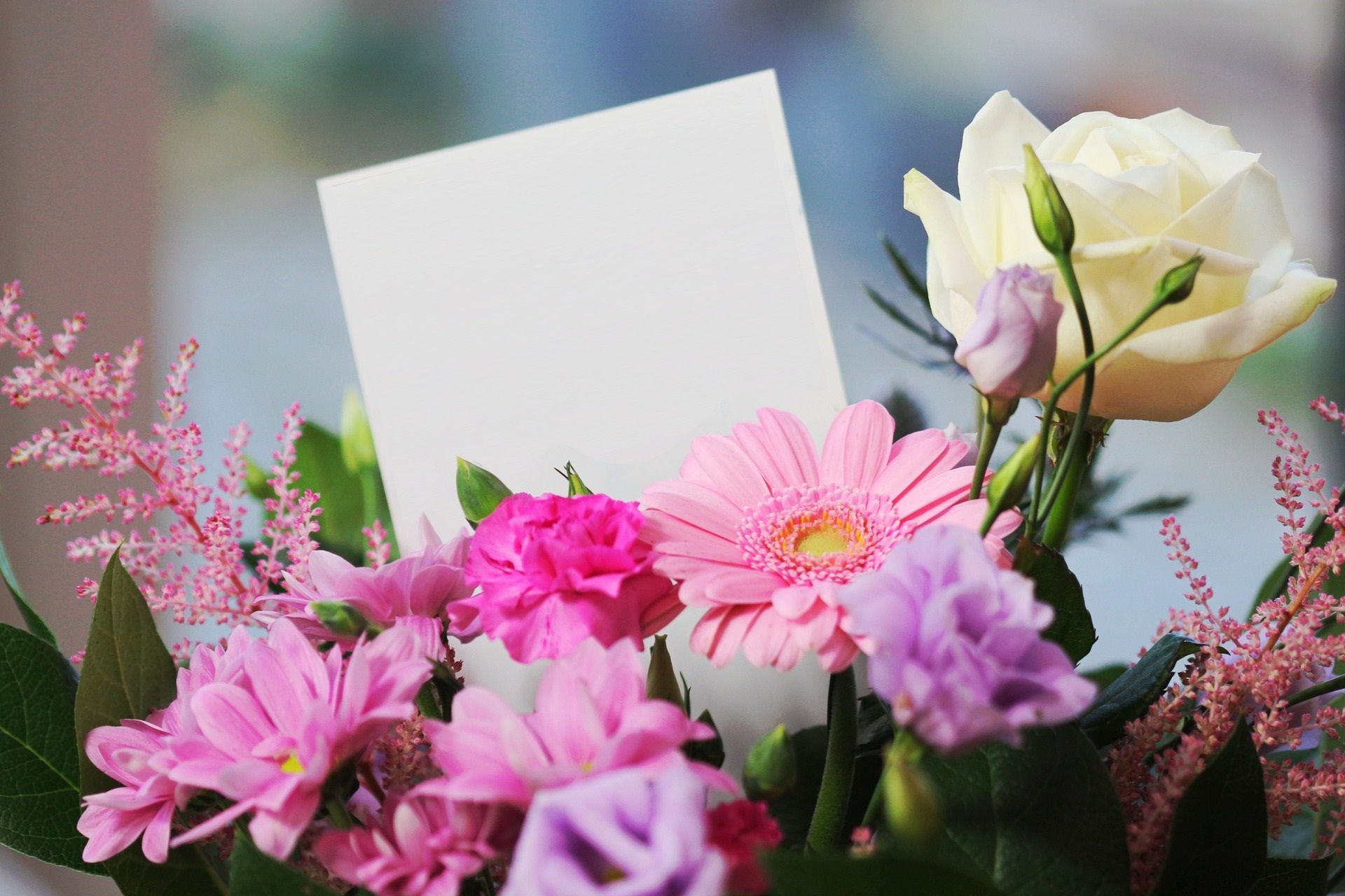 Carte de condoléances et fleurs de deuil - Roc Eclerc