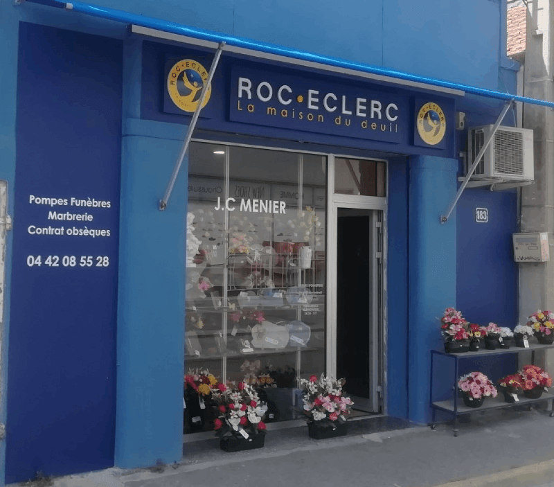 Agence de pompes funèbres ROC ECLERC à La Ciotat
