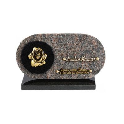 plaque-ronde-double-granit-bronze-rose