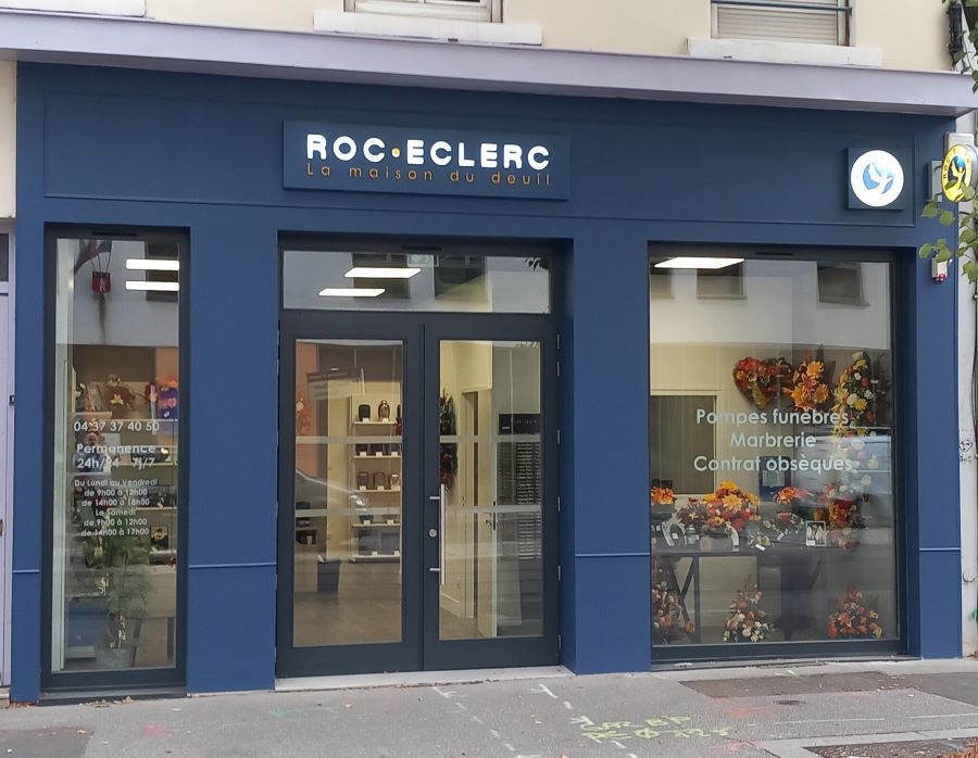 Agence de pompes funèbres Roc Eclerc à Lyon